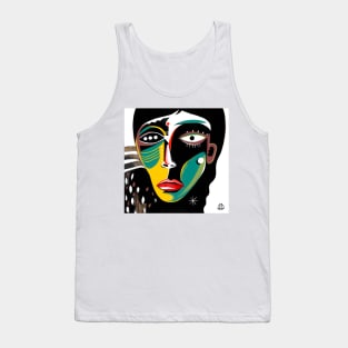 Abstract faces Tank Top